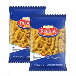意大利进口 瑞杰（Reggia）意大利面螺丝面48#螺丝意粉组合 500g*2袋装 *10件