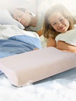 泰普尔（TEMPUR）丹麦进口慢回弹颈椎太空记忆棉枕头2-12岁儿童感温枕