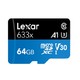 Lexar 雷克沙 633x MicroSD存储卡 64GB