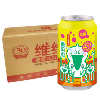 维维 原味易拉罐装豆奶  300ml*24 整箱装