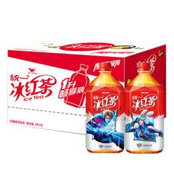 统一 冰红茶 柠檬味 1L*8瓶  *4件