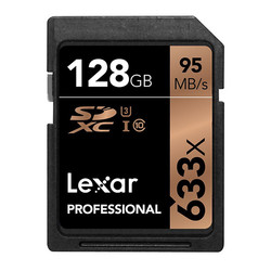 Lexar 雷克沙 633X UHS-I高速 SDXC卡 128GB