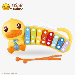 B.Duck 小黄鸭婴儿童手敲琴