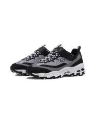 Skechers斯凯奇童鞋休闲鞋D‘lites魔术贴运动鞋664092L 664092L/BKW黑色 白色