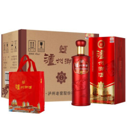 泸州老窖 泸州御酒N9 礼盒装 42度 白酒 500ml 泸州御酒 42度 500ml*6瓶