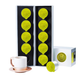 小罐茶 中秋礼盒 茶叶 2019春茶 龙井绿茶 银罐畅饮10罐