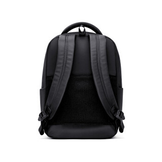 新秀丽旗下Lipault双肩包女 尼龙背包防水大容量电脑包 商务背包TX0黑色
