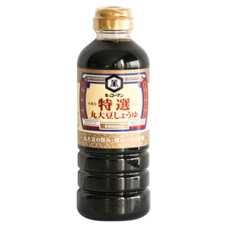 龟甲万 万字特选丸大豆酱油酿造酱油 500ml