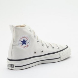 CONVERSE 匡威 ALL STAR 女款日产帆布鞋1980s (白色、59)