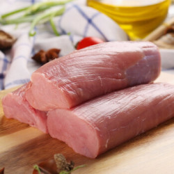 仓帝 黑猪肉里脊肉 1kg家庭装 *2件