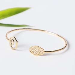 苏州博物馆海棠花窗系列手镯 什么值得买