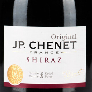 J.P.CHENET 香奈 plus：香奈 西拉干红葡萄酒750ml 整箱6支