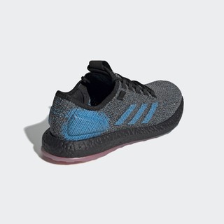 adidas 阿迪达斯 PureBOOST LTD 男女款跑鞋B37810 (黑/白/蓝、36.5)