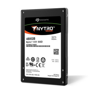 SEAGATE 希捷 Nytro 1351 XA480LE10063 SATA接口 企业级 服务器SSD固态硬盘 (480G)