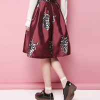 La Chapelle 拉夏贝尔 30054005 女士混色半身裙