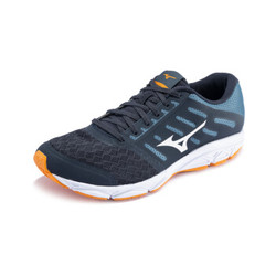 Mizuno美津浓 缓冲跑鞋运动鞋男 MIZUNO EZRUN J1GE183801 蓝灰/浅灰 43 *3件