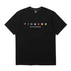 fingercroxx 男士Logo印花T恤
