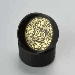 lotoo 乐图20周年纪念版耳机盒 小牛皮材质 硬壳耳机数据线收纳盒