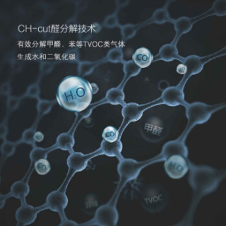 UCHEER 友好 T68 空气净化器 甲醛分解机家用除甲醛除雾霾PM2.5除菌卧室静音 (白色)