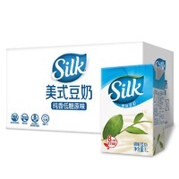 植朴磨坊Silk美式豆奶纯香低糖原味利乐包1000ml×6包