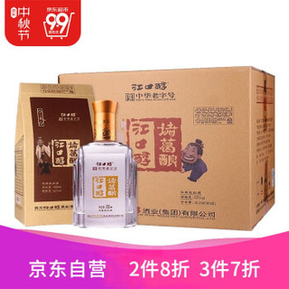 江口醇 浓香型粮食礼盒白酒  52度 诸葛酿 整箱装 500ml*6（需用券） *3件