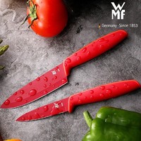 WMF 福腾宝 水果刀红色刀具 两件套 