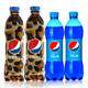 百事可乐蓝色可乐450nl*2瓶+豹纹款600ml*2瓶送五罐330ml