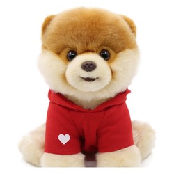  Gund Boo公仔玩偶 红色连帽衫 22cm 多款可选