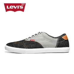 Levi's李维斯帆布鞋男潮牛仔学生板鞋低帮英伦夏季布鞋街头男鞋子