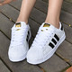  adidas Originals SUPERSTAR 男女款金标贝壳头休闲鞋　