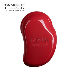 TangleTeezer家用款王妃梳tt梳美发顺发梳卷发按摩梳子男女通用 干湿 活力红 *2件+凑单品