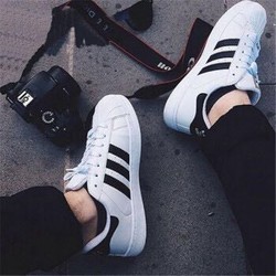 京东920:adidas 阿迪达斯 C77124 SUPERSTAR 中性金标贝壳头小白鞋