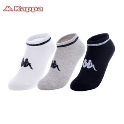 Kappa 卡帕 KP8W18  男士运动短袜 3双装