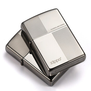 移动专享：Zippo 之宝 打火机 艺术空间款 黑冰沉淀