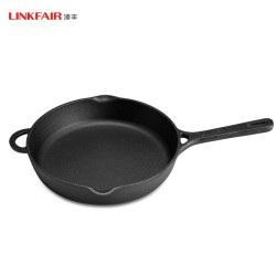 LINKFAIR 凌丰 LFJG-DJ26D 铸铁平底锅煎锅 26cm