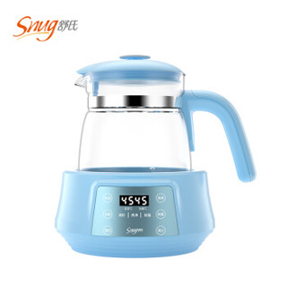 舒氏（SNUG ）智能恒温调奶器 多功能恒温婴儿冲泡奶粉热水壶 温奶暖奶器玻璃水壶S301-L