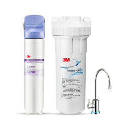 3M DWS3587M-CN家用净水器0废水直饮矿物质2.4升大流量净水机智能版