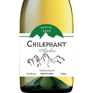 CHILEPHANT 智象 安第斯莫斯卡托 甜白葡萄酒750ml