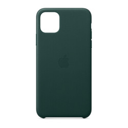 Apple 苹果 iPhone 11 Pro Max 皮革保护壳 松林绿色