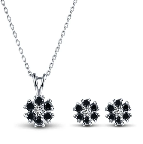 MY FASHION DESIGN 小雏菊套装 项链+耳钉