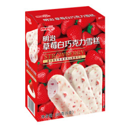 meiji 明治 草莓白巧克力雪糕 245g(6支)彩盒 *10件