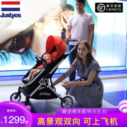 荷兰justyes 嘉也 高景观双向婴儿推车