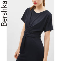 Bershka 巴适卡 00364326800 女士中长连衣裙