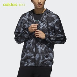 阿迪达斯官网 adidas neo M WINDBREAKER 男装外套DZ7589
