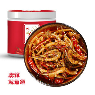 红一回 6种麻辣小海鲜熟食罐头组合 鲍鱼+八爪鱼+生蚝肉+鱿鱼须+扇贝肉+蛤蜊肉 净重1380g