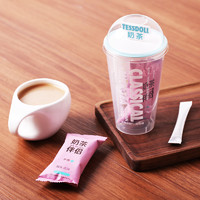 台湾台仕朵Tessdoll手工袋装奶茶粉原味茶棒+奶茶伴侣2杯装冲饮品