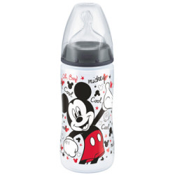 NUK 迪士尼米奇系列 宽口径PP奶瓶 黑色 300ml *3件