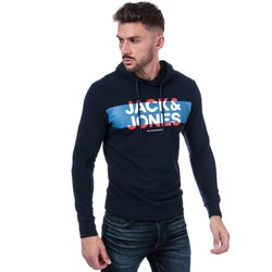 JACK JONES Mens Henry Sweat Hoody 男士卫衣