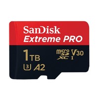 SanDisk 闪迪 A2 1TB TF（MicroSD）存储卡 V30 U3 4K至尊超极速移动版内存卡 读速200MB/s 写速140MB/s