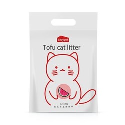 BabyPet  豆腐猫砂 西瓜香型 6L,2.4kg *7件